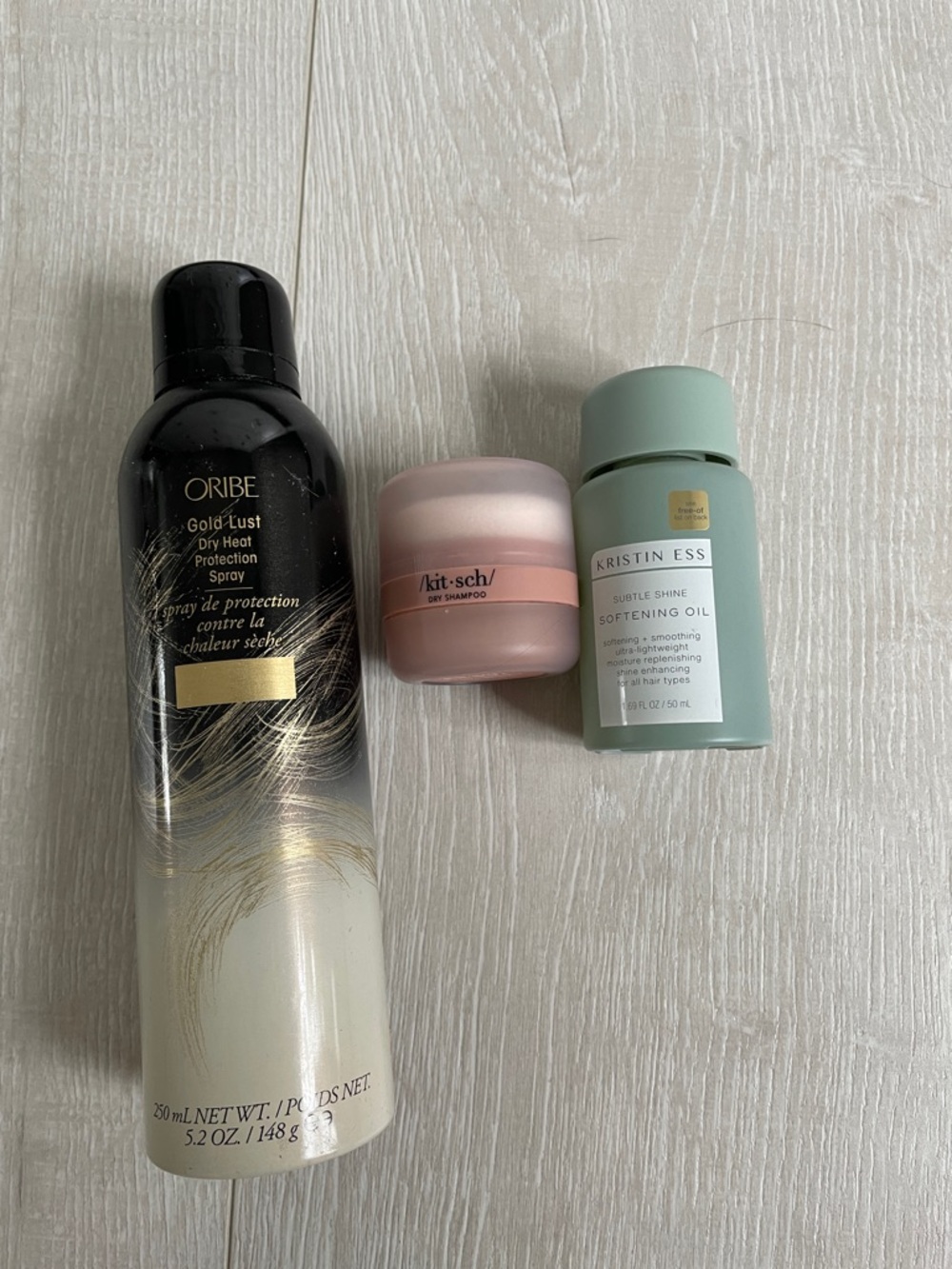 Oribe and other hair products